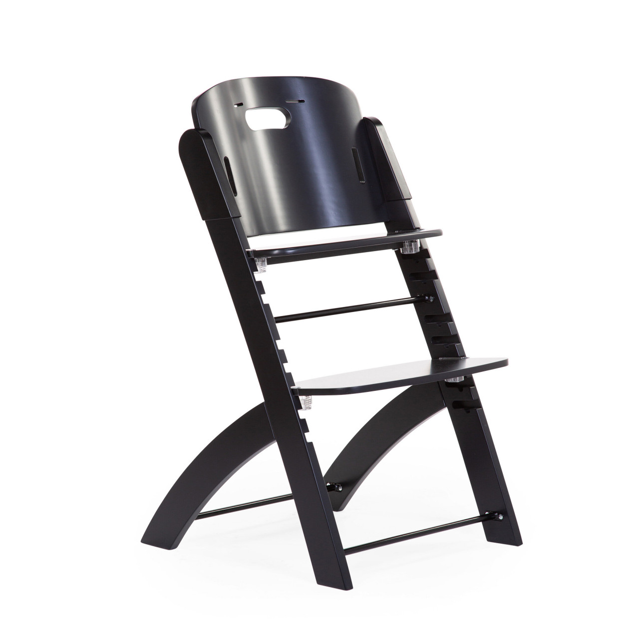 Childhome EVOSIT stolica za hranjenje + poslužavnik, black