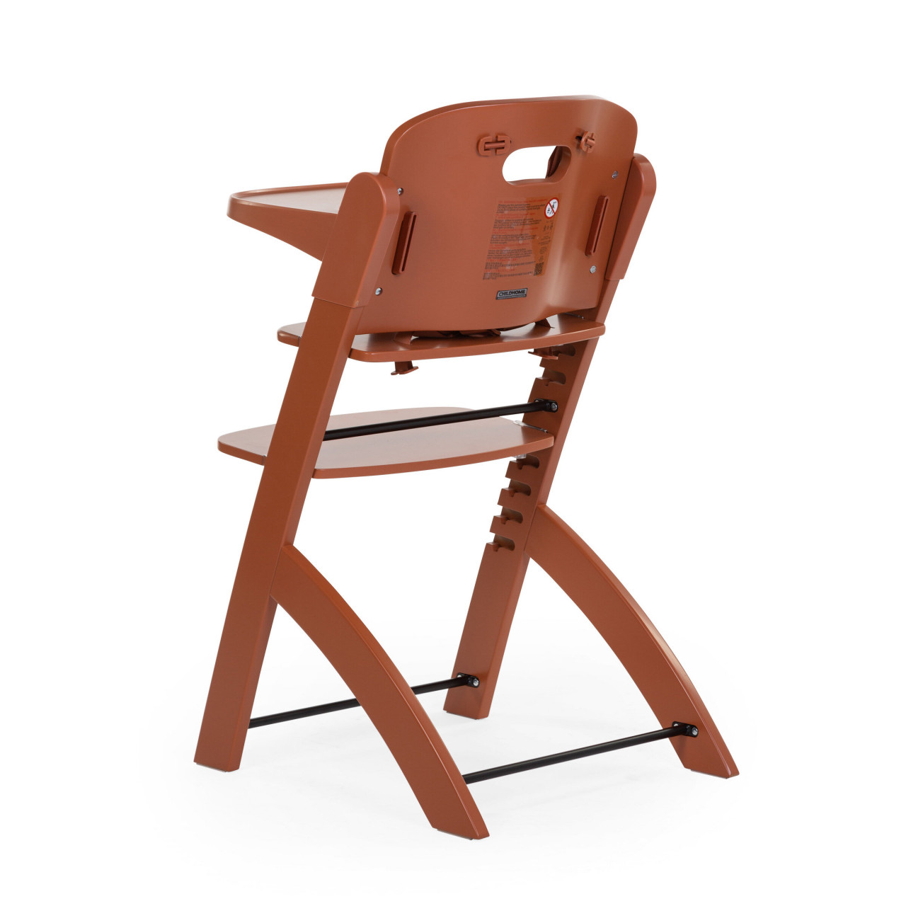 Childhome EVOSIT stolica za hranjenje + poslužavnik, rust